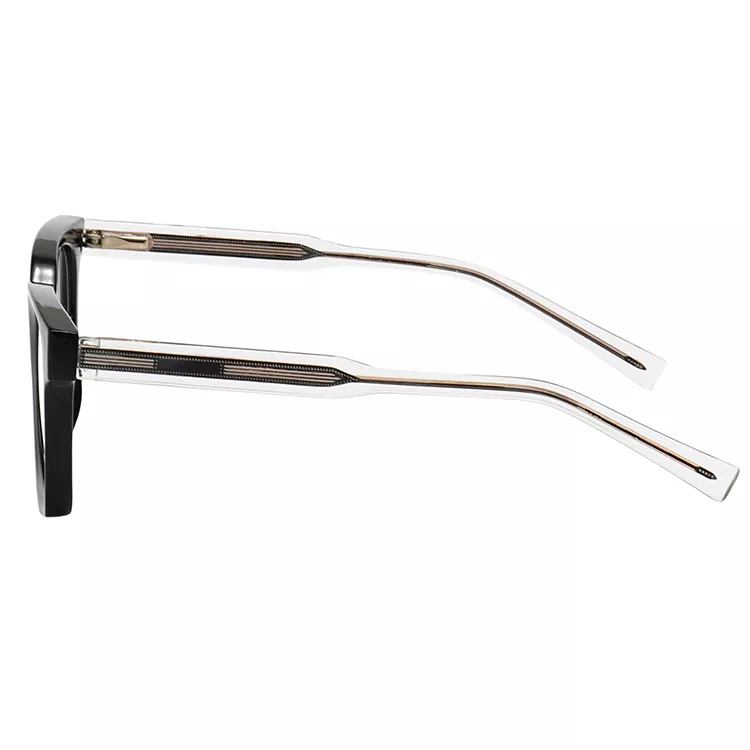 Diamond Arrow Colored Core Wire Temple Glasses