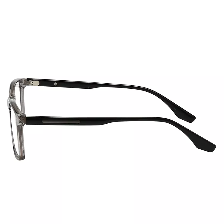 TR90 Elite Rectangle Business Style Metal Inlay Glasses