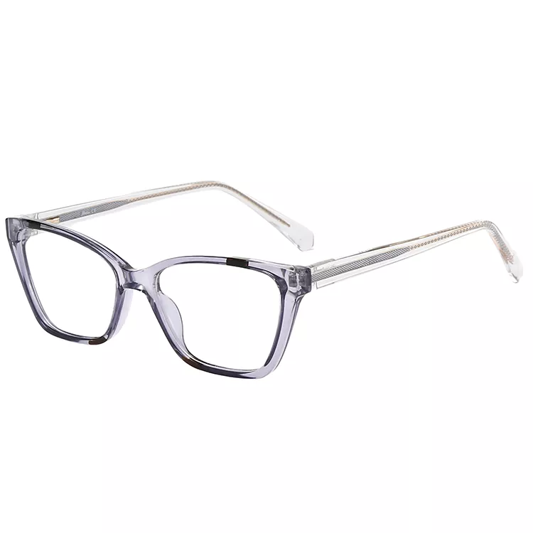 Woven Diamond-Pattern Colored Core Wire Temple Glasses